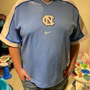 Vintage Nike UNC Jersey Short Sleeve Size XXL